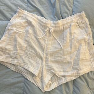 Gap gauze, short white